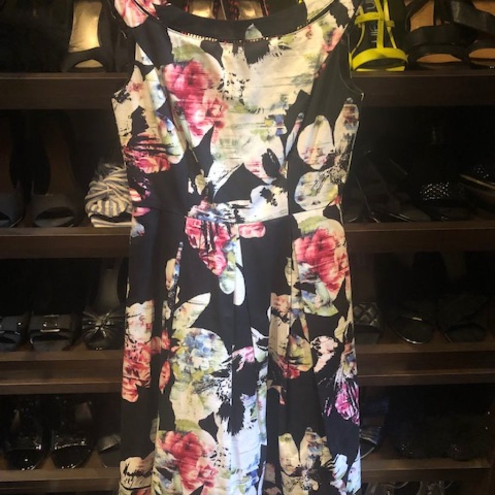 White House Black Market Floral Dress